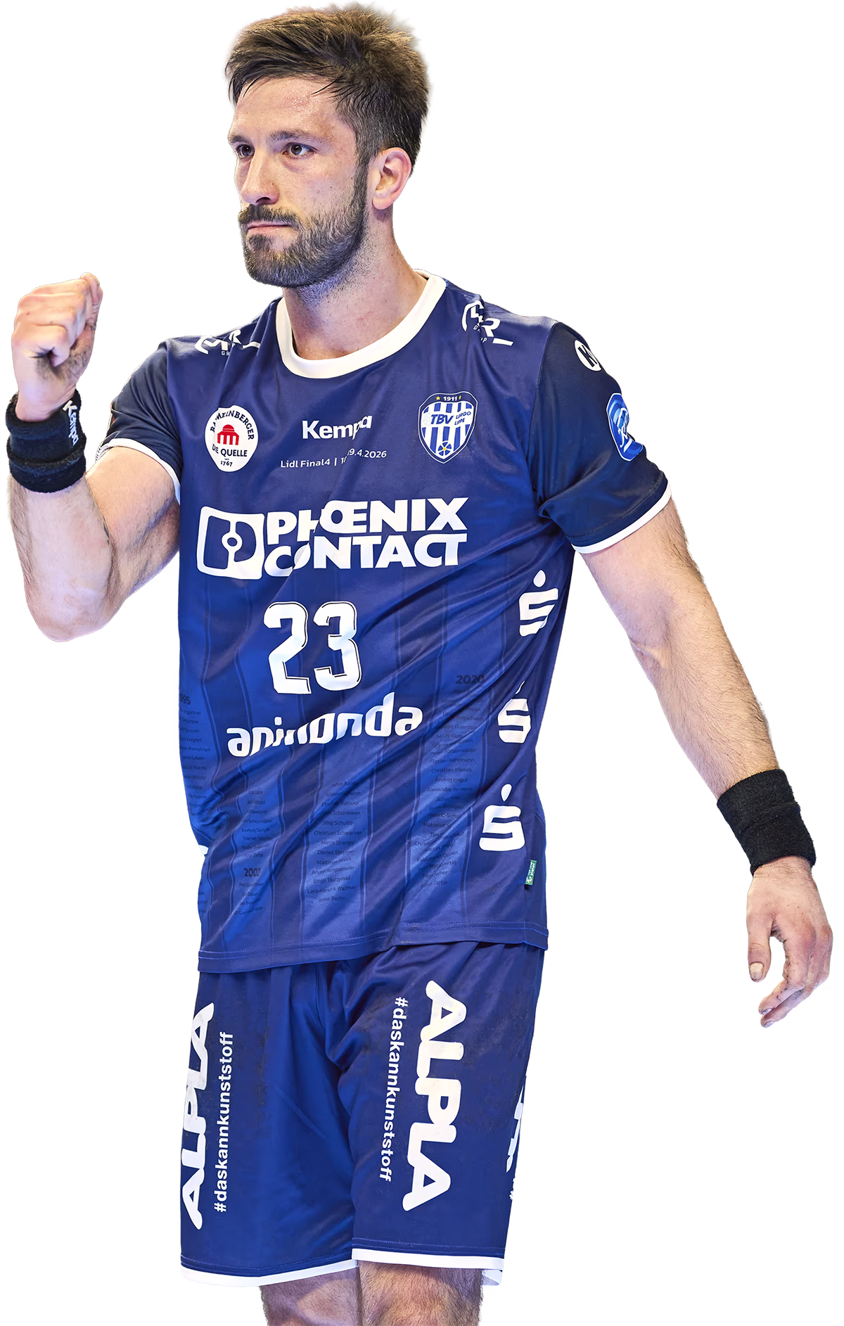 Erfolgreicher Spieler des TBV Lemgo Lippe