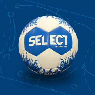 select Fanball, blau-weiss v26