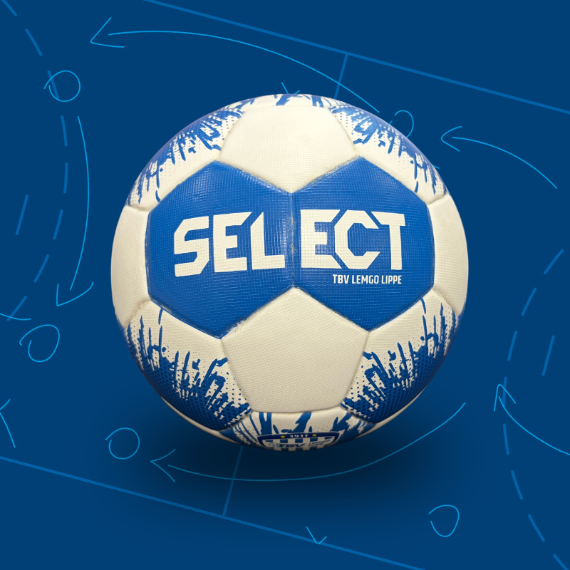 select Fanball, blau-weiss v26